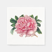 Vintage Peony Servet (Voorkant)