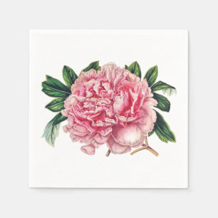 Vintage Peony Servet