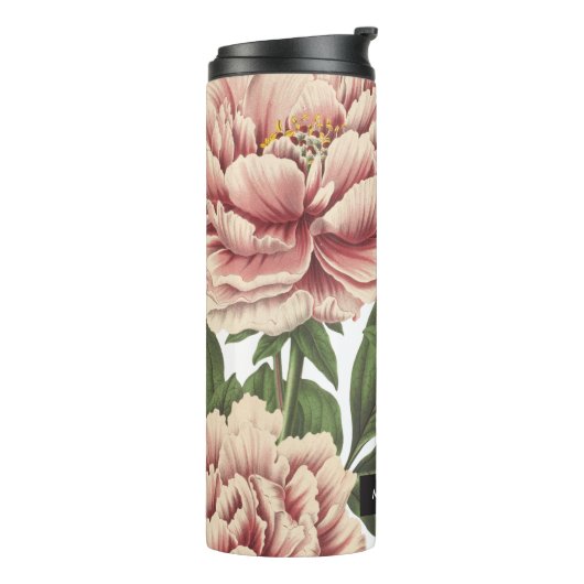Vintage Peony Thermosbeker (Gedraaid links)