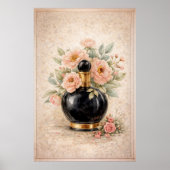 Vintage Perfume Bottle Poster (Voorkant)