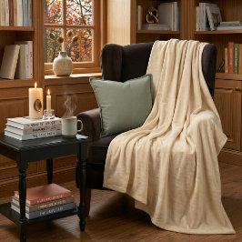 Vintage Perkament Zachte Worpdeken Decoratie Fleece Deken