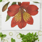 Vintage Peruvian Lily Theedoek (Gevouwen)