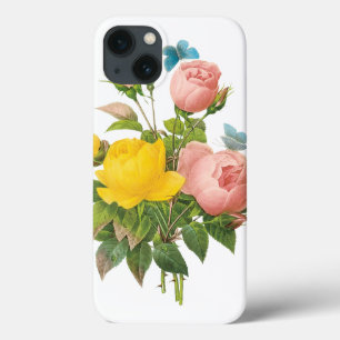 Vintage Perzische Gele Theerozen door Redoute iPhone 13 Hoesje