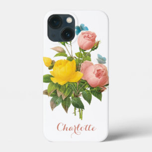Vintage Perzische Gele Theerozen door Redoute Case-Mate iPhone Case