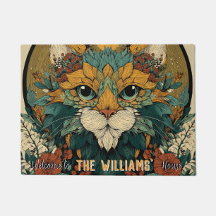 Vintage Perzische Kat Moeder Vader Huisdecoratie V Deurmat
