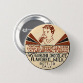 Vintage Pet Button (Voorkant /achterkant)