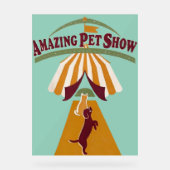 Vintage Pet Poster (Voorkant)