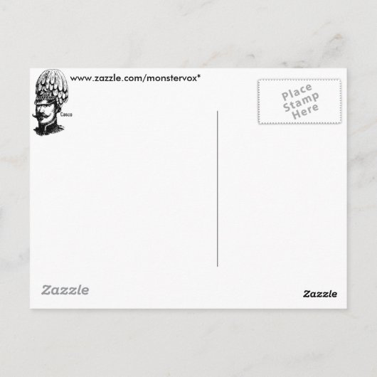 Vintage Petten Briefkaart (Achterkant)