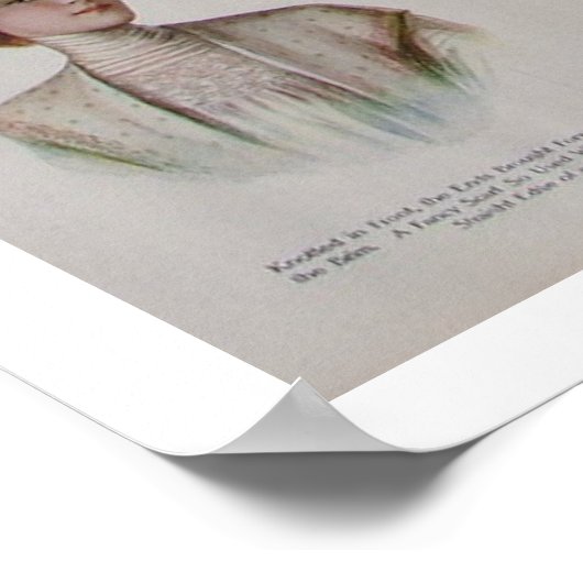 Vintage Petten Mode Poster (Hoek)