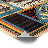 Vintage Philadelphia Grocer Advertisement Poster (Hoek)