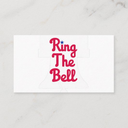 Vintage Philadelphia honkbal Visitekaartje (Voorkant)