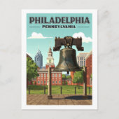 Vintage Philadelphia Pennsylvania Briefkaart (Voorkant)