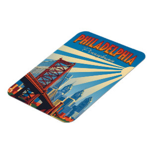Vintage Philadelphia Pennsylvania Magneet