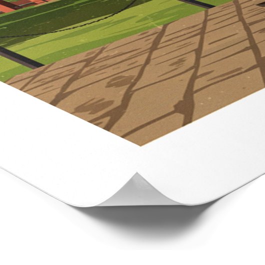 Vintage Philadelphia Pennsylvania Poster (Hoek)