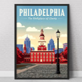 Vintage Philadelphia Poster