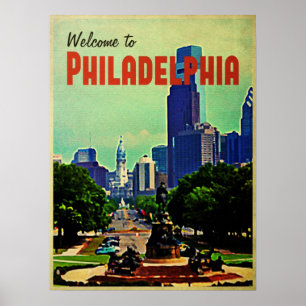Vintage Philadelphia Revel Poster