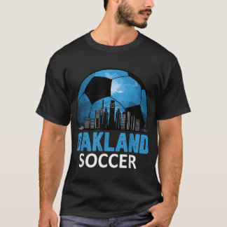Vintage Philadelphia stadsgezicht voetbal meisje T-shirt