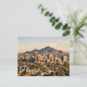 Vintage phoenix arizona reis briefkaart (Staand voorkant)