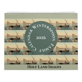 Vintage Photo Holy Land Bible Quote Pastor Gift    Kalender