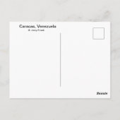 Vintage Photo of Caracas Venezuela Briefkaart (Achterkant)