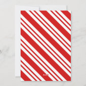 Vintage Photo Polar Express Christmas Ticket Feestdagenkaart (Achterkant)