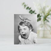 Vintage Photo Postcard Briefkaart (Staand voorkant)