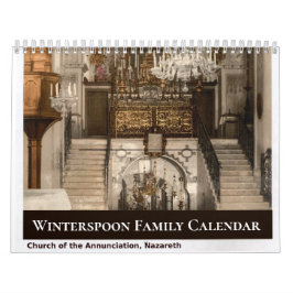 Vintage Photo Religious Christian Family           Kalender