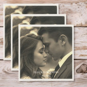 Vintage Photo Servet