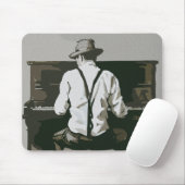 Vintage Pianist in Harmonie Muismat (Met muis)