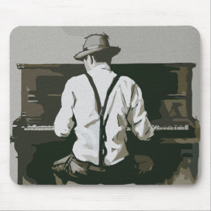 Vintage Pianist in Harmonie Muismat