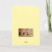 Vintage Pick Up Truck Kaart (Achterkant)