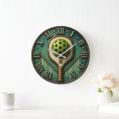 Vintage Pickleball Paddle Grote Klok (Huis)