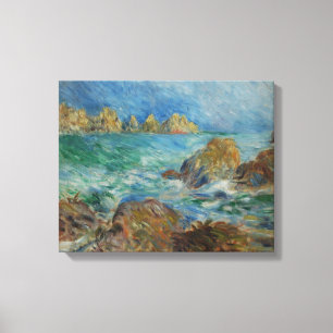 Vintage Pierre Auguste Renoir Marine Guernsey Canvas Afdruk
