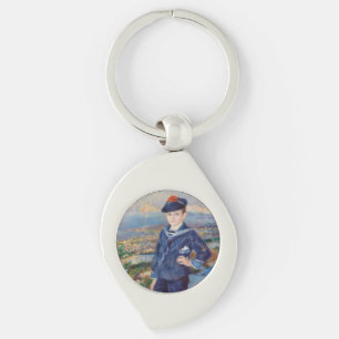 Vintage Pierre Auguste Renoir Sailor Boy Sleutelhanger