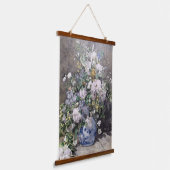 Vintage Pierre Auguste Renoir Spring Bouquet Hangend Wandkleed (Gebogen)