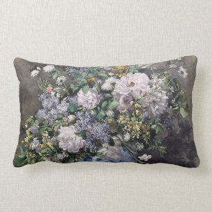 Vintage Pierre Auguste Renoir Spring Bouquet Kussen