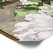 Vintage Pierre Auguste Renoir Spring Bouquet Poster (Hoek)