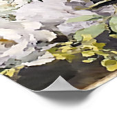 Vintage Pierre Auguste Renoir Spring Bouquet Poster (Hoek)