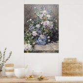 Vintage Pierre Auguste Renoir Spring Bouquet Poster (Keuken)