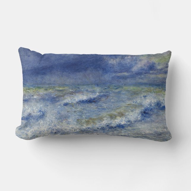 Vintage Pierre Auguste Renoir The Wave Kussen (Voorkant)