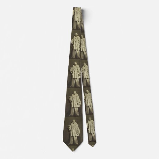 Vintage Pierrot Clown Stropdas (Voorkant)