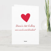 Vintage Pierrot Valentijn Feestdagen Kaart (Achterkant)