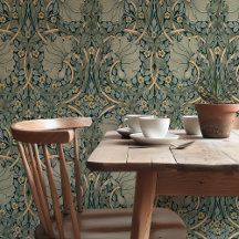 Vintage Pimpernel William Morris Bloemmotief
