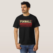 Vintage Pinball 80s T-shirt (Voorkant volledig)