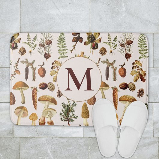 Vintage Pine Forest Treasures Patroon Badmat