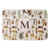 Vintage Pine Forest Treasures Patroon Badmat (Voorkant)