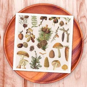 Vintage Pine Forest Treasures Patroon Servet