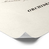 Vintage Pink Cattleya Orchid Botanical Poster (Hoek)