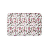 Vintage Pink Roses Badmat (Voorkant)