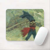 Vintage Piraat, The Flying Dutchman door Howard Py Muismat (Met muis)